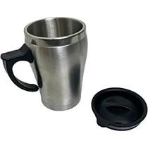 Caneca térmica para bebidas 350ml aço inox conserva temperatura da bebida quente ou fria