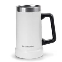 Caneca termica para cerveja 709ml - white - TERMOPRO GRUPO MIX