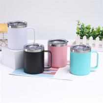 Caneca Térmica Pequena 350ML com Tampa Café Chá Água Portátil Compacta