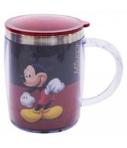 Caneca Térmica Preta E Vermelha Mickey 450ml - Disney