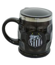 Caneca Térmica Relevo Com Tampa 500ML - Santos Caneca Térmica Relevo Com Tampa 500ML - Santos