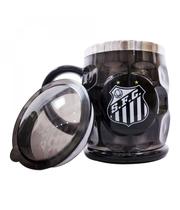 Caneca Térmica Relevo Com Tampa 500ML - Santos Caneca Térmica Relevo Com Tampa 500ML - Santos