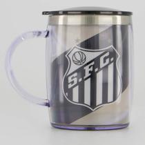 Caneca Térmica Santos com Tampa Preta Caneca Térmica Santos com Tampa Preta