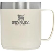 Caneca Térmica Stanley Camp Stay Hot 350ml - Aço Inoxidável 18/8 Creme