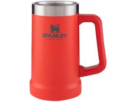 Caneca Termica Stanley Cerveja 8102 Flame Red 709Ml Caneca Termica Stanley Cerveja 8102 Flame Red 709Ml