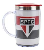 Caneca Térmica Tampa 450ml São Paulo Listras