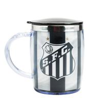 Caneca Térmica Tampa Time Santos FC Licenciado 450 ml - Taimes Caneca Térmica Tampa Time Santos FC Licenciado 450 ml - Taimes