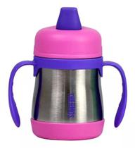 Caneca Térmica Thermos Baby Collection BS5000 Rosa/Roxo210ml