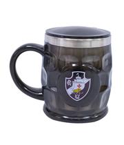 Caneca Térmica Vasco da Gama 500ml com Tampa Oficial e Resistente para Torcedor Vascaíno