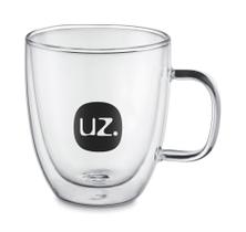 Caneca Térmica Vidro Borossilicato 350Ml Uz.