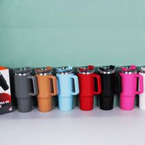 Caneca térmica WU-044 1200ml c/ tampa a vacuo e canudo