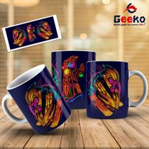 Caneca Thanos Manopla Joias do Infinito Geeko Caneca Thanos Manopla Joias do Infinito Geeko
