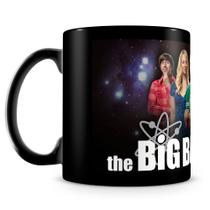 Caneca The Big Bang Theory 100% Preta - 325ml - Cerâmica Brilhante Caneca The Big Bang Theory 100% Preta - 325ml - Cerâmica Brilhante