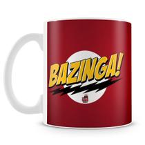 Caneca The Big Bang Theory Bazinga - Presente Geek em Cerâmica 325ml Caneca The Big Bang Theory Bazinga - Presente Geek em Cerâmica 325ml