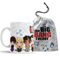 Caneca The Big Bang Theory + Saquinho - Elicomics