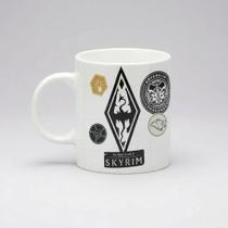 Caneca The Elder Scrolls V Skyrim Branco Skyrim
