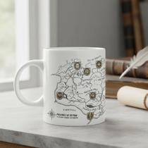 Caneca The Elder Scrolls V Skyrim Branco The Elder Scrolls