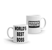 Caneca The Office Dunder Mifflin Words Best Boss Série Comédia