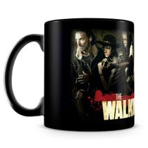 Caneca The Walking Dead Mod.6 100% Preta - Porcelana Alta Qualidade