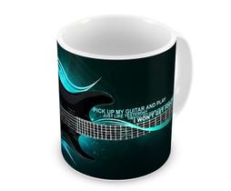 Caneca The Who Guitar - Wont Get Fooled Again Caneca The Who Guitar - Wont Get Fooled Again