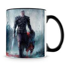 Caneca The Witcher Mod.5 - Cerâmica Personalizada para Fãs