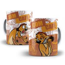 Caneca Timão O Rei Leão Com Café Sem Café Personalizada Caneca Timão O Rei Leão Com Café Sem Café Personalizada