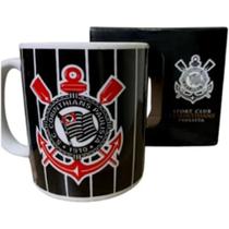 Caneca Time/Corinthians Jogai Por Nós - Produto Licenciado - MILENO - Porcelana 320m