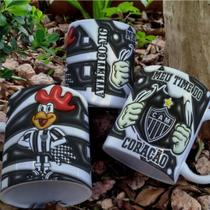 Caneca Time Do Coração 3d Personalizada 325ml Branca - TIMES