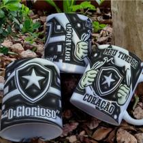 Caneca Time Do Coração 3d Personalizada 325ml Branca - TIMES