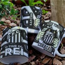 Caneca Time Do Coração 3d Personalizada 325ml Branca