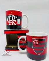 Caneca Time/FLAMENGO - Porcelana Produto Licenciado-Mileno
