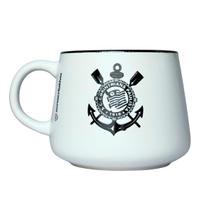 Caneca Times Futebol Brasil Presente Torcedor 500ml Moma Oficial Xicara Ceramica Sopa ou Leite