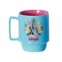 Caneca Tina 400ml Amiga High Five Zona Criativa