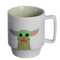 Caneca Tina Baby Yoda Star Wars Jedi Luke Skywalker Galaxia