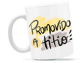 Caneca Titio Coruja Divertida Porcelana Xícara 325ml + Caixa Presente Caneca Titio Coruja Divertida Porcelana Xícara 325ml + Caixa Presente