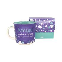 Caneca Tom 350ml Amiga Sorte