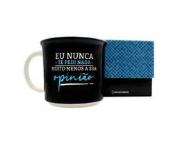 Caneca tom 350ml sua opiniao - 10023599 - ZONA CRIATIVA