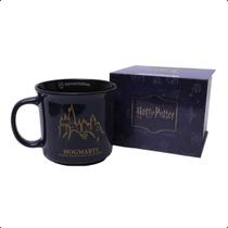 Caneca Tom Hogwarts 350ml Preta Harry Potter Cerâmica