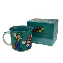 Caneca tom mario e luigi 350ml - Nintendo Caneca tom mario e luigi 350ml - Nintendo