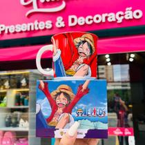 Caneca Tom Monkey D. Luffy One Piece