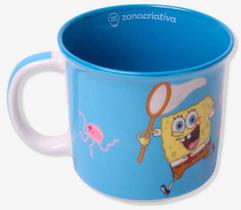 Caneca Tom Nickelodeon Bob esponja e Patrick 350ML Licenciada Cor:azul Caneca Tom Nickelodeon Bob esponja e Patrick 350ML Licenciada Cor:azul