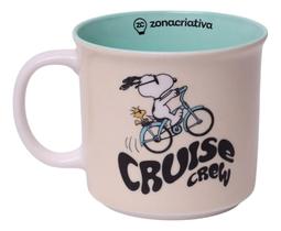 Caneca Tom Peanuts Snoopy Bicicleta 350ml Caneca Tom Peanuts Snoopy Bicicleta 350ml