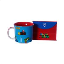 Caneca Tom Super Mario Sua companhia para todas as horas