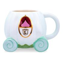 Caneca Toynk Disney Cinderella Coach em cerâmica esculpida em 3D 590ml Caneca Toynk Disney Cinderella Coach em cerâmica esculpida em 3D 590ml
