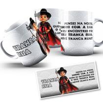 Caneca Tranca Rua Mirim Orixá Umbanda Candomblé 325ml Caneca Tranca Rua Mirim Orixá Umbanda Candomblé 325ml