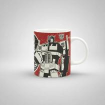 Caneca Transformers Decepticons Optimus Prime Branco Transformers Caneca Transformers Decepticons Optimus Prime Branco Transformers