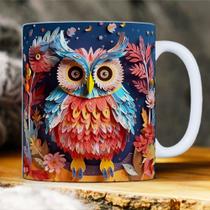 Caneca tridimensional 3D animais/paisagens Caneca tridimensional 3D animais/paisagens