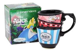 Caneca Trio Hora Do Chá Alice Disney Alice In Wonderland Caneca Trio Hora Do Chá Alice Disney Alice In Wonderland