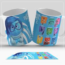 Caneca Tristeza Divertida mente 2 Tristeza