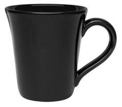 Caneca Tulipa 330 Ml Preto ou Branco - Oxford Porcelanas Caneca Tulipa 330 Ml Preto ou Branco - Oxford Porcelanas